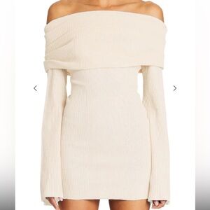 NWT SEROYA Galli rib knit mini dress size XS